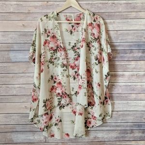 Live 4 Truth Floral Kimono